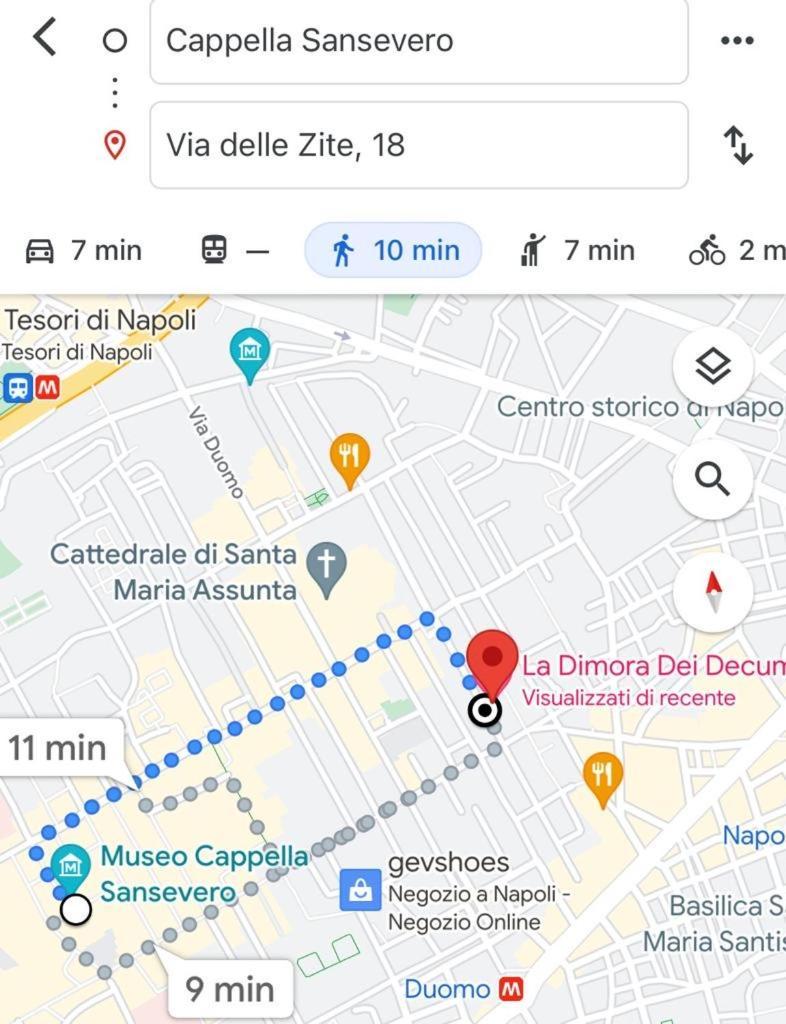 לינה וארוחת בוקר נאפולי Dimora Dei Decumani מראה חיצוני תמונה